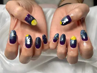 ネイル Horie 雪のネイルデザイン