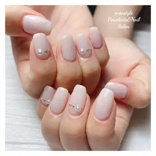 ミディアム ネイル 🐾enen style 🐾のネイルデザイン