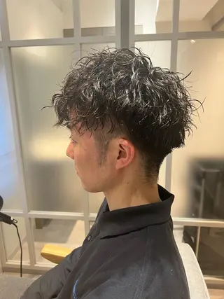 パーマ メンズ ⭕️メンズパーマ⭕️ 山口 裕太郎のヘアスタイル