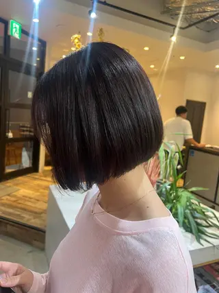 ショート カラー beleefric 🩵チセのヘアスタイル