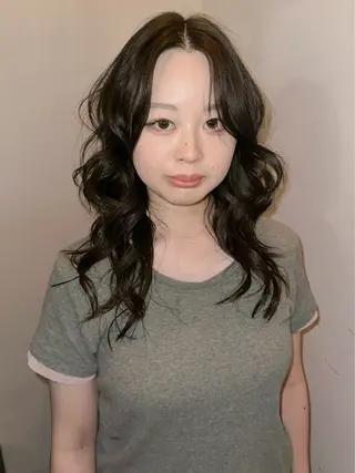 セミロング カラー 🐏nao /レイヤーカット🐏のヘアスタイル