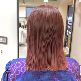 ミディアム カラー ヘアアレンジ 【ダメージレス施術】 【透明感】北村 拓也のヘアスタイル
