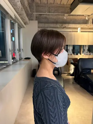 ショート 似合わせカット🎀 梅田‎🤍sayaのヘアスタイル