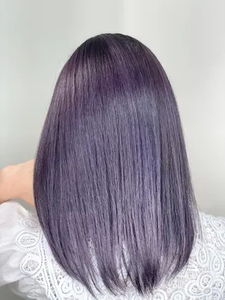 ミディアム カラー ヘアアレンジ メンズ ✨錦糸町ブリーチ/ ホワイトカラー皇気✨のヘアスタイル