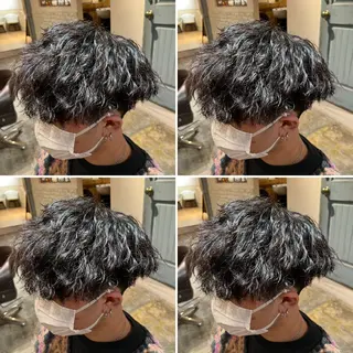パーマ メンズ メンズパーマ特化 店長望月謙二郎のヘアスタイル
