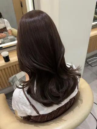 ロング カラー YUI 透明感🌱 艶カラー🌿浦和のヘアスタイル