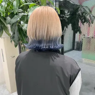 ショート カラー パーマ ヘアアレンジ メンズ キッズ ネイル マツエク・マツパ アイブロウ KANAMI 🌏のヘアスタイル