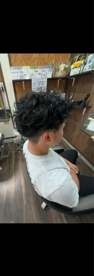 ショート メンズ 山宮 雅次のヘアスタイル