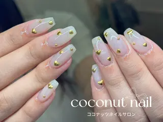 ネイル 神田 ココナッツのネイルデザイン