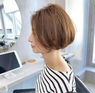 ショート 👑ボブはお任せ ミヤノ👑のヘアスタイル