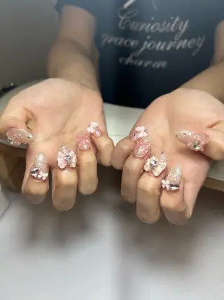 ネイル 🎀 アネラ しま 🎀のネイルデザイン