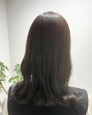 カラー ヘアアレンジ 透明感ケアカラー/ レイヤー/ryokaのヘアスタイル