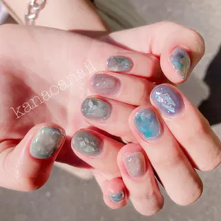 ネイル 地爪育成💅 kanaoanailのネイルデザイン