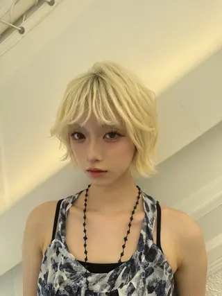 ショート カラー 💎透明感カラー特化 💎TAISEIのヘアスタイル