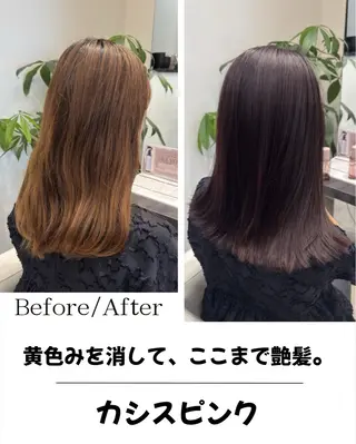 ロング カラー ✨大人韓国レイヤー ✨吉原 潤✨のヘアスタイル