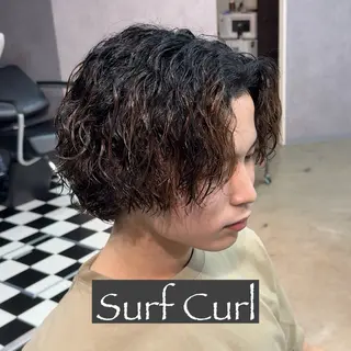 ミディアム パーマ ヘアアレンジ メンズ MENIN メンズ サロン 望月 涼太のヘアスタイル