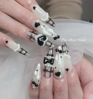 ネイル HANA 長さだしのネイルデザイン