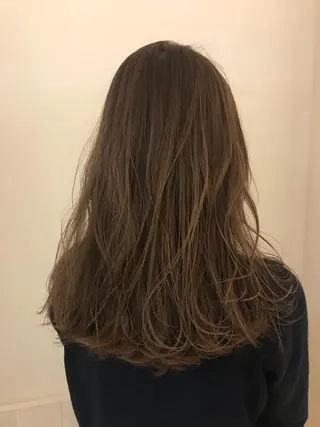 ロング カラー 清水 ちひろ ✄トップスタイリストのヘアスタイル