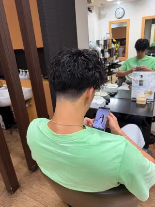 ショート メンズ オオエ トア／カットモデルのヘアスタイル