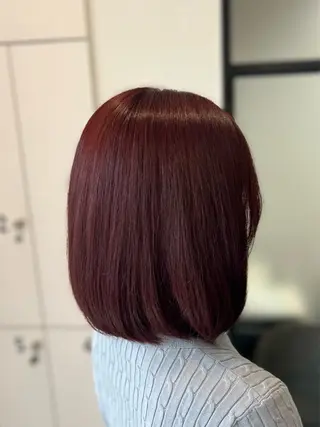 ミディアム カラー Dia アキヨシ ミユのヘアスタイル