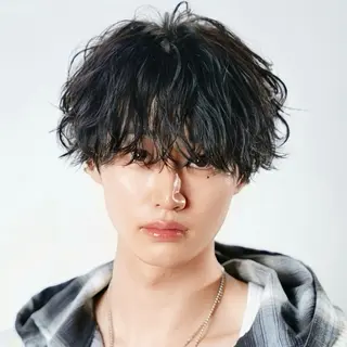 ショート パーマ メンズ メンズ特化❤️🔥 RIKU❤️🔥のヘアスタイル