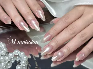 ネイル M🌷nail 長さだし専門店のネイルデザイン