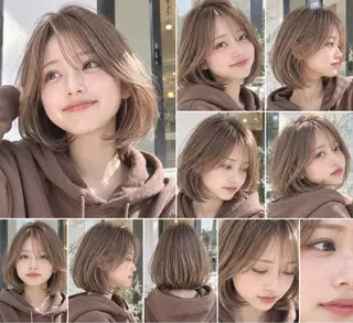 小川 萌瑚のヘアスタイル