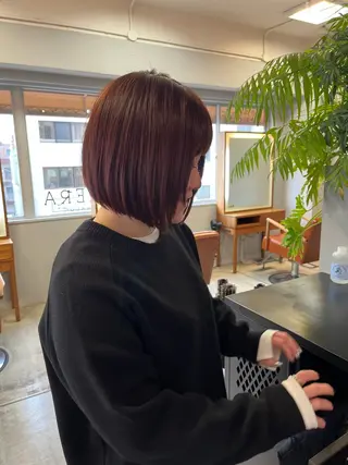 ショート 井手 咲乃のヘアスタイル