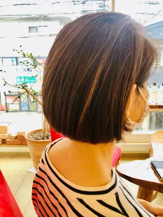 ショート ナチュラルオーブン 大村店🍀深松孝枝のヘアスタイル