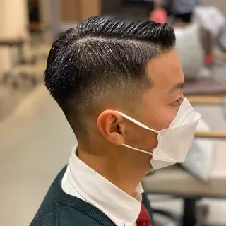 ショート メンズ unopulir 景山 凌のヘアスタイル