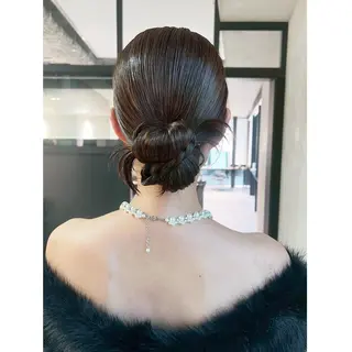 ミディアム ヘアアレンジ ITbyALBUM 中野店のヘアスタイル