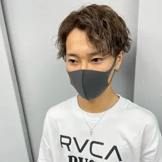 ショート カラー パーマ メンズ 🍃メンズヘア🍃 セヤシュウヘイのヘアスタイル