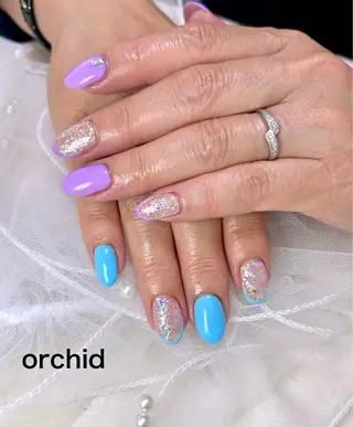 ネイル orchid ♡オーキッドのネイルデザイン