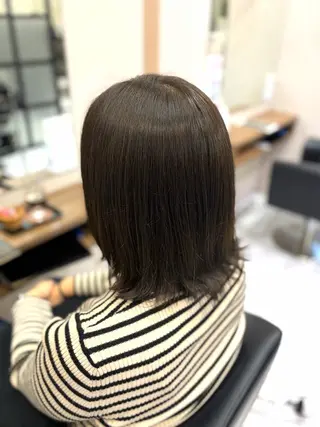 ミディアム カラー 山中麗美 / モデル募集のヘアスタイル