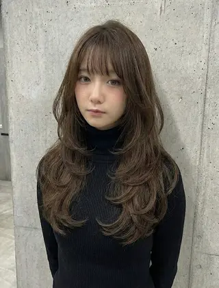 ロング 宝塚南口徒歩2分 ルイスのヘアスタイル