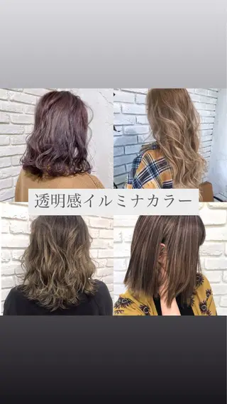 ミディアム レイヤーカット🪽 MARINA🦩のヘアスタイル