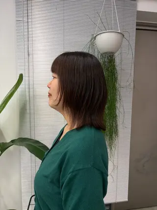 ショート ワンホン/韓国ヘア 🖤櫻木李紗のヘアスタイル