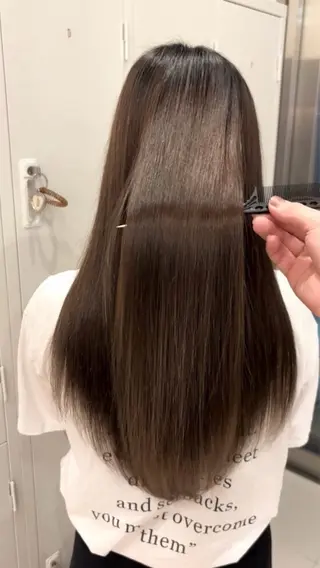 ロング カラー suzuno／ Ributeのヘアスタイル