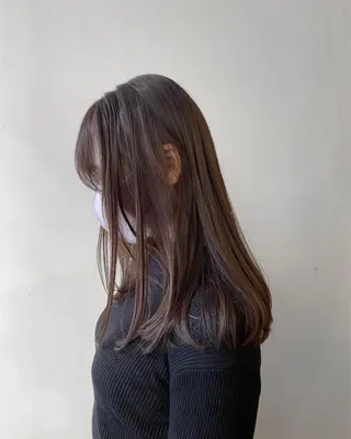 ロング カラー フレンチボブパーマ Yuukiのヘアスタイル