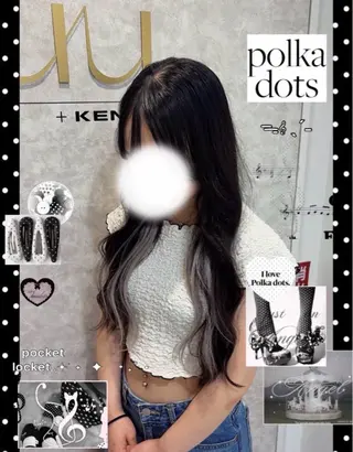 ミディアム SHION🍒ྀི/ ヘアメ/ピンクカラーのヘアスタイル