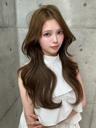 ロング カラー 《髪質改善✖️オリー ブ🧸》小嶋拓也のヘアスタイル
