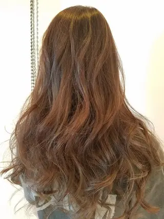 ロング カラー 髪質改善/ハイライト 小林秀樹のヘアスタイル