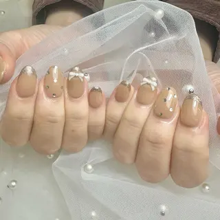 ネイル nami🐰🎀 ガーリー/堺筋本町のネイルデザイン