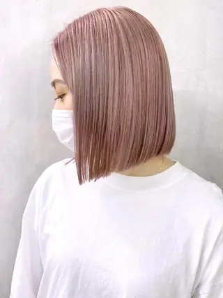 ショート カラー パーマ ヘアアレンジ ITbyALBUM 八王子店のヘアスタイル