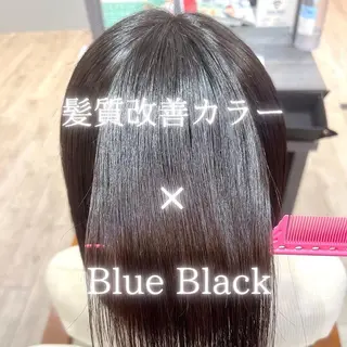 ミディアム カラー 大木 優香のヘアスタイル