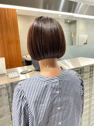 ショート 👑ボブはお任せ ミヤノ👑のヘアスタイル