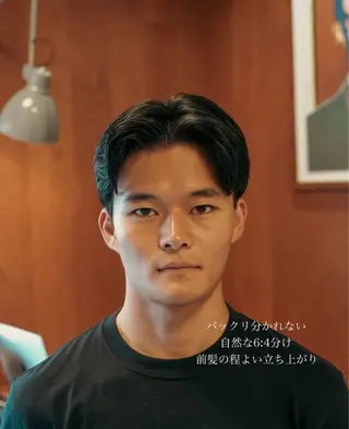 パーマ メンズ メンズショート タチカワユウキのヘアスタイル