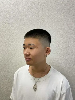 ショート メンズ 代表 武田晃英のヘアスタイル