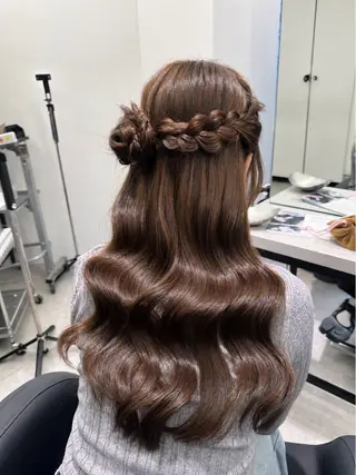 ロング 🫧盛れハイトーン/ ボブカット🎀サキのヘアスタイル