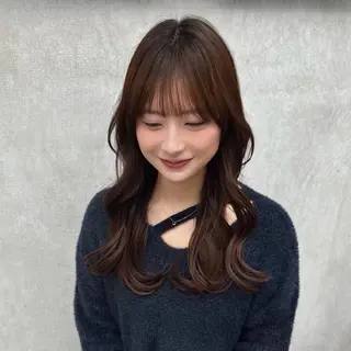 ロング Harukaレイヤー /ハッシュカット♡のヘアスタイル
